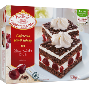 Coppenrath&Wiese Cafeteria Schwarzwälder-Kirsch-Schnitte 500g