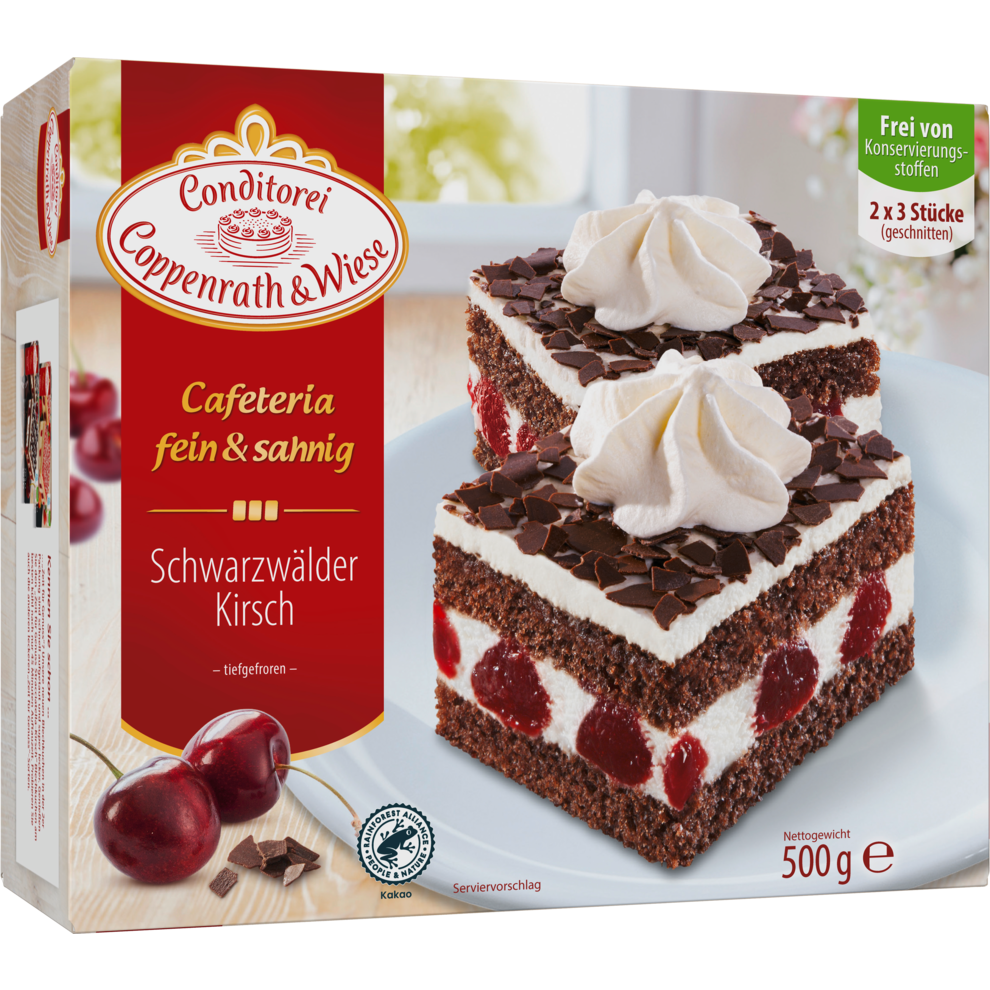 Coppenrath&Wiese Cafeteria Schwarzwälder-Kirsch-Schnitte 500g