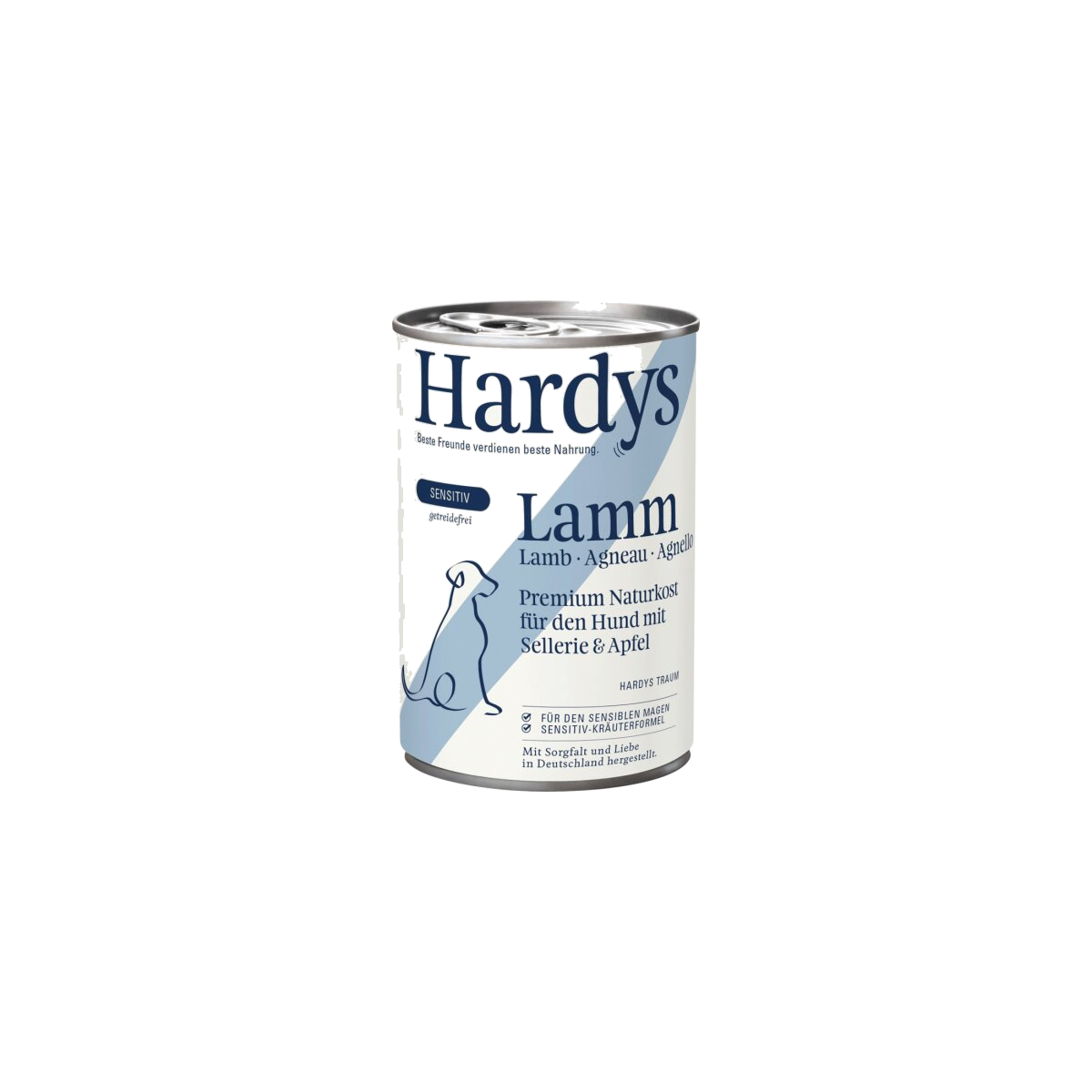 Hardys Traum Sensitiv Lamm Hundenaturkost 400g