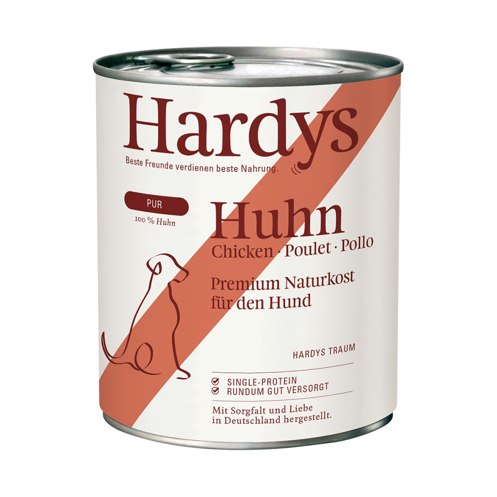 Hardys Traum Pur Huhn Hundenaturkost 400g