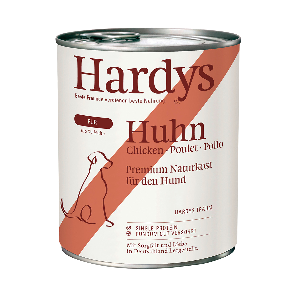 Hardys Traum Pur Huhn Hundenaturkost 400g