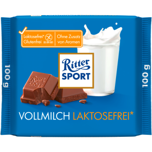 Ritter Sport Vollmilch laktosefrei 100g