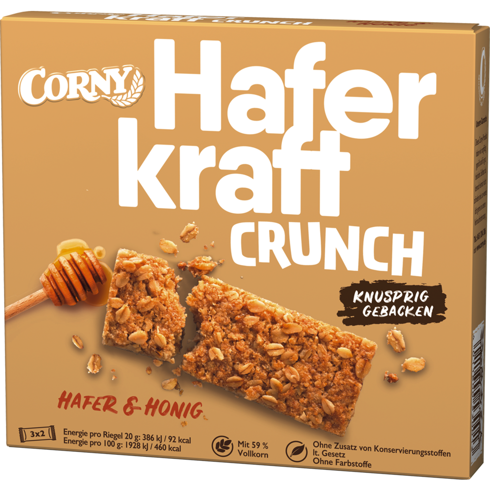Corny Crunch Hafer&Honig 3ST 120g