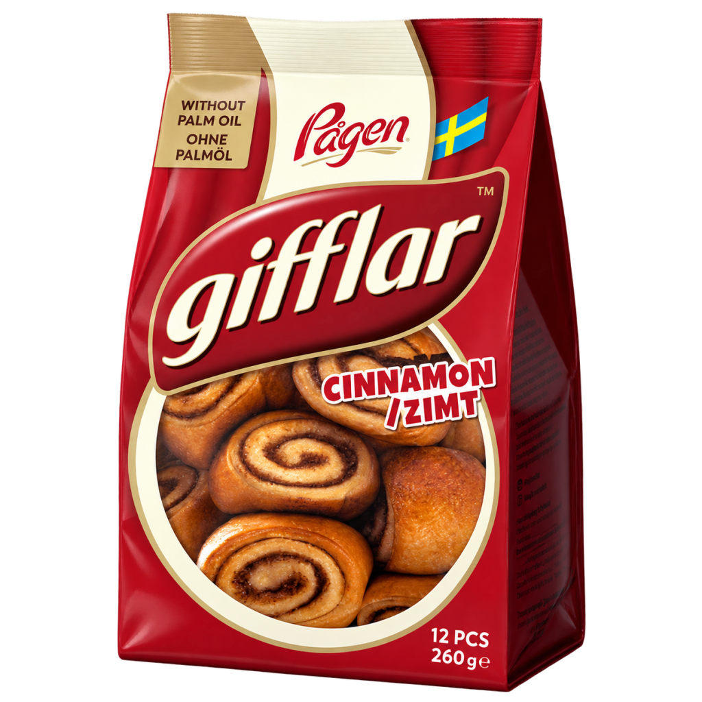 Pagen Gifflar Zimt 260g