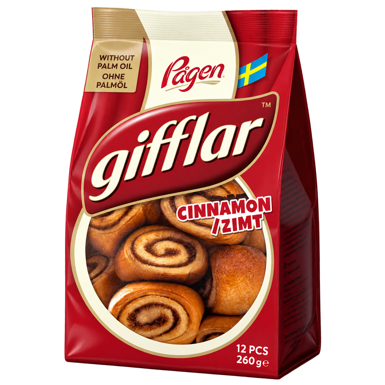 Pagen Gifflar Zimt 260g