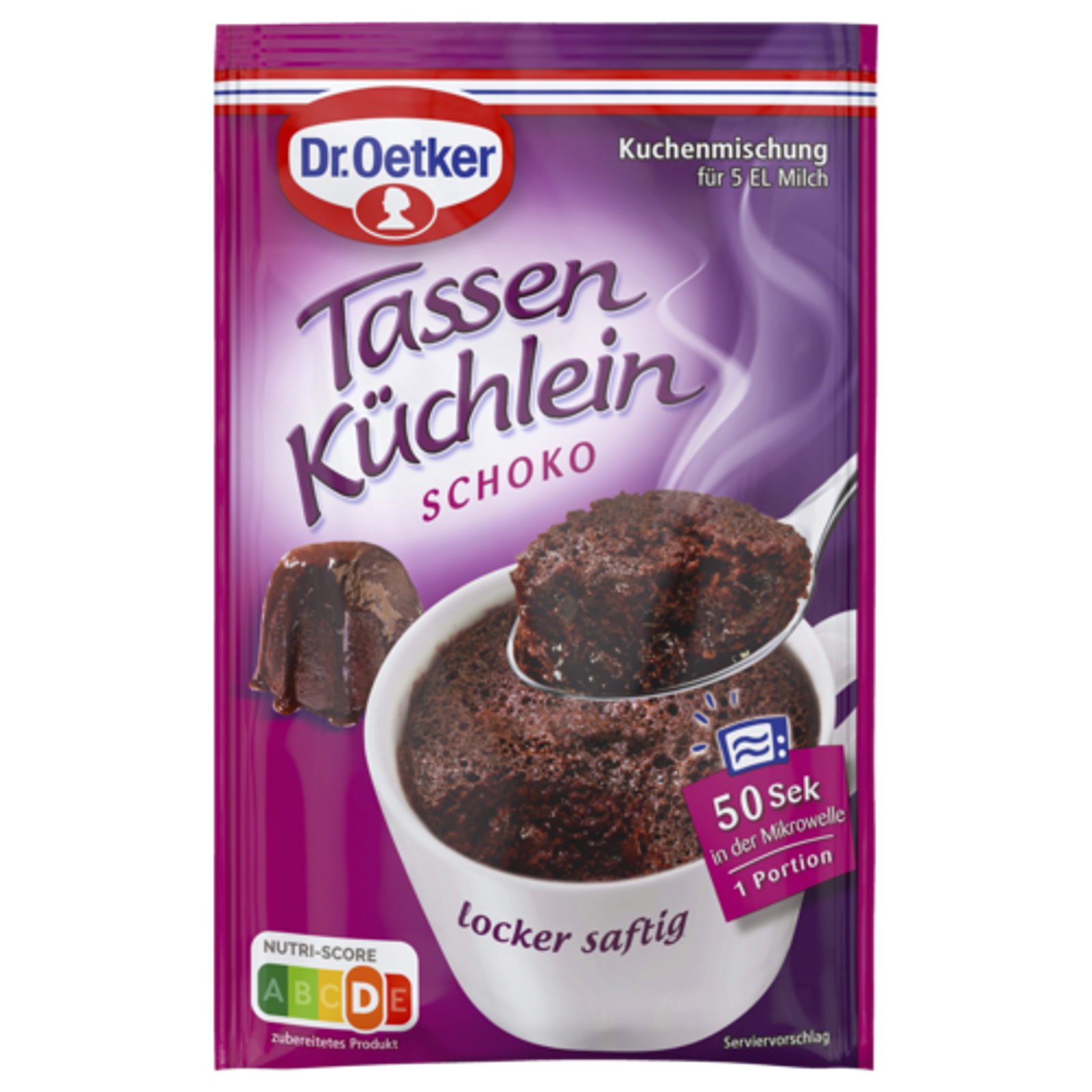 Dr.Oetker Tassenküchlein Schoko 55g