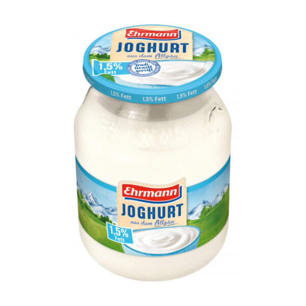 Ehrmann Йогурт, свежий 1,5% 500g MW