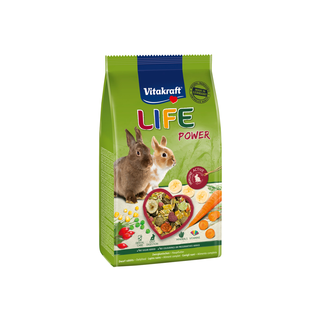 Vitakraft Life Power für Zwergkaninchen 600g