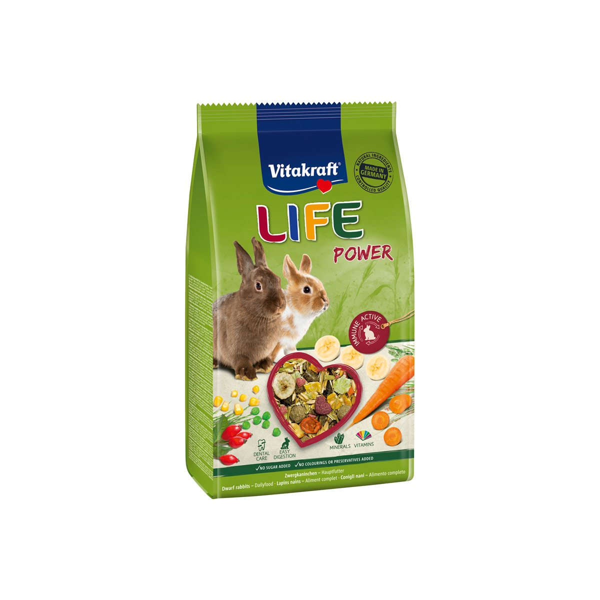 Vitakraft Life Power für Zwergkaninchen 600g