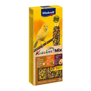 Vitakraft Kräcker Combi Honig/Ei/Frucht für Kanarien 3ST 80g