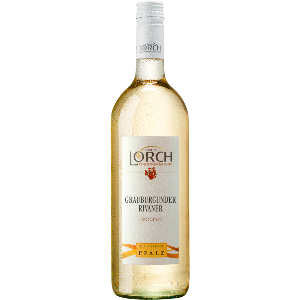 Lorch Grauer Bugunder Rivaner QbA trocken 1l EW