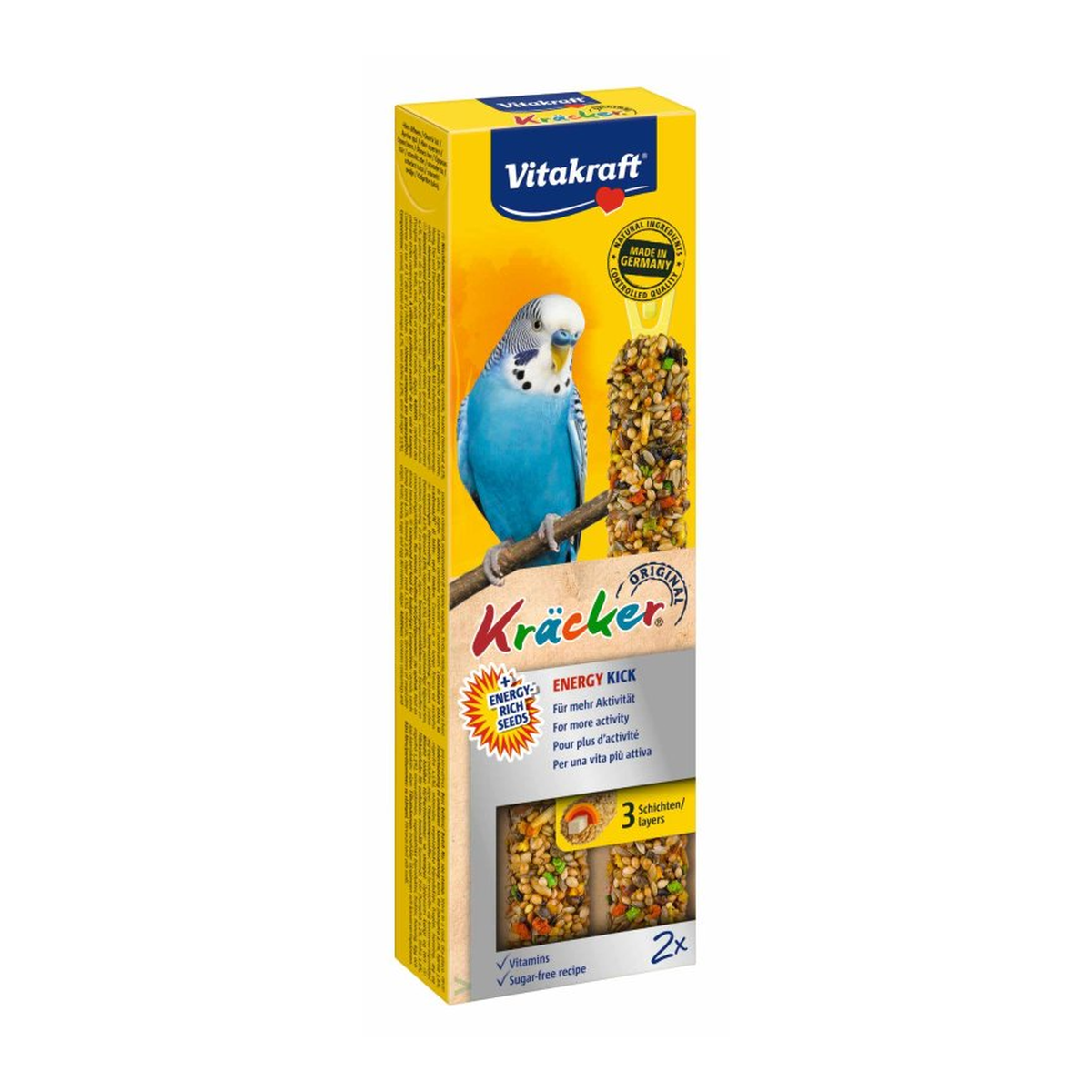 Vitakraft Kräcker Energy für Sittiche 2x30g
