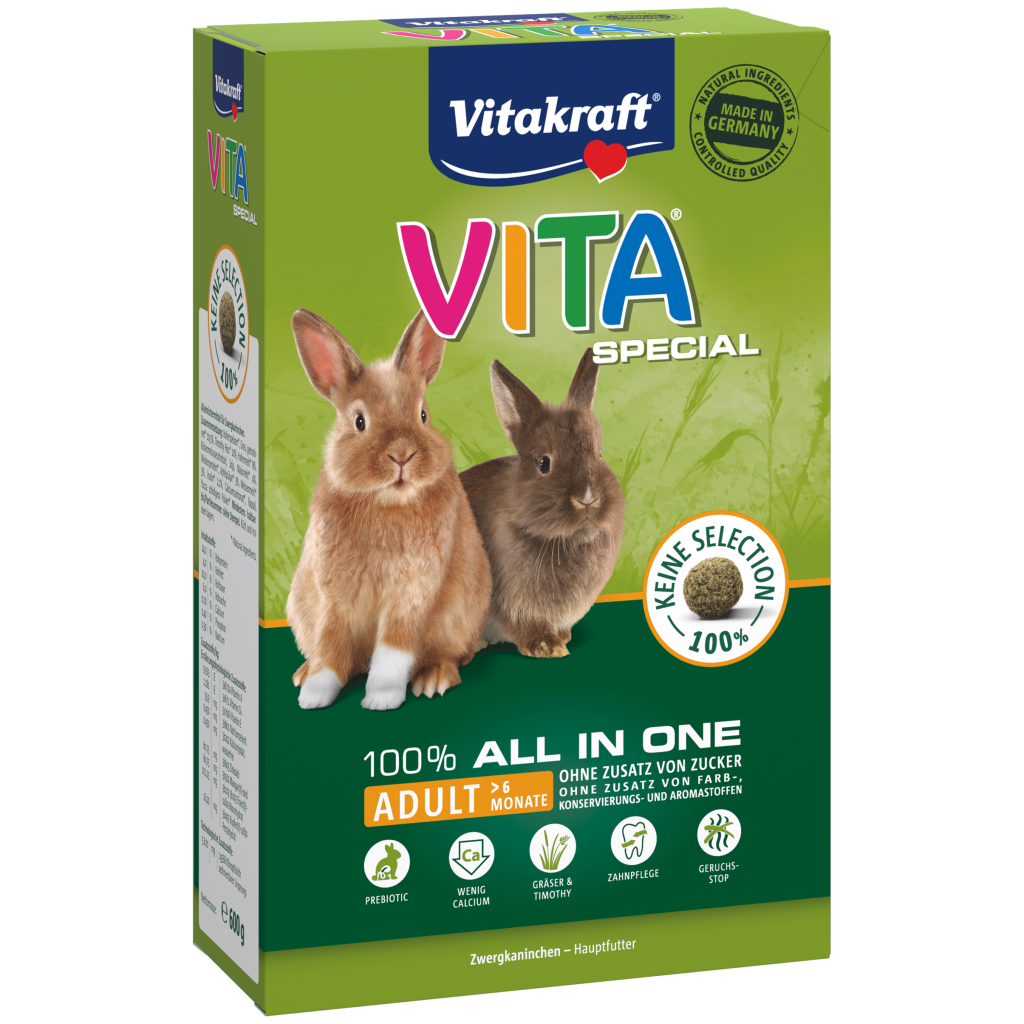 Vitakraft Vita Special Adult für Zwergkaninchen 600g