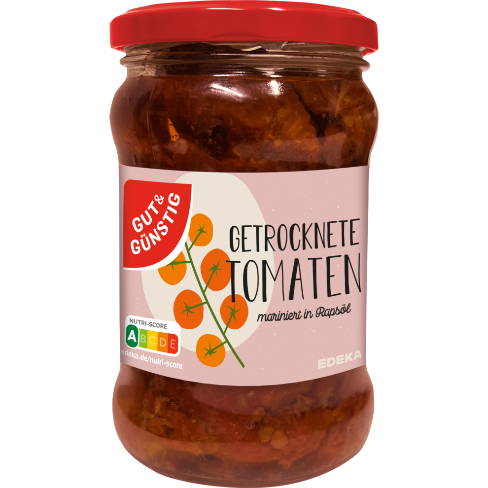 GUT&GÜNSTIG Getrocknete Tomaten in Öl 280g