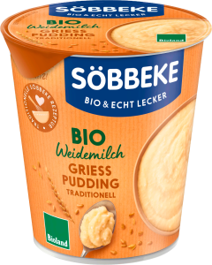 Bio Söbbeke Grießpudding traditionell 400g