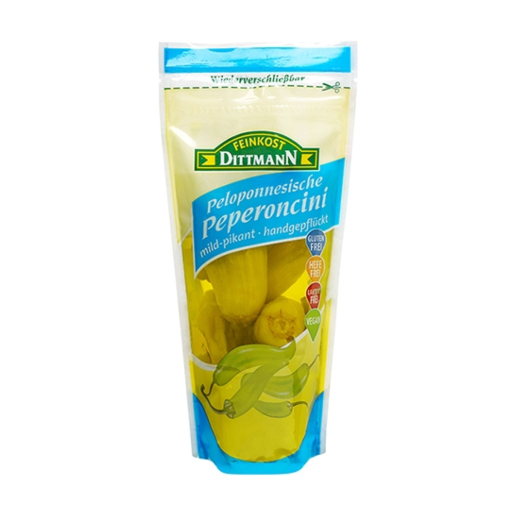 Feinkost Dittmann Peloponnesische Pepperoncini 125g