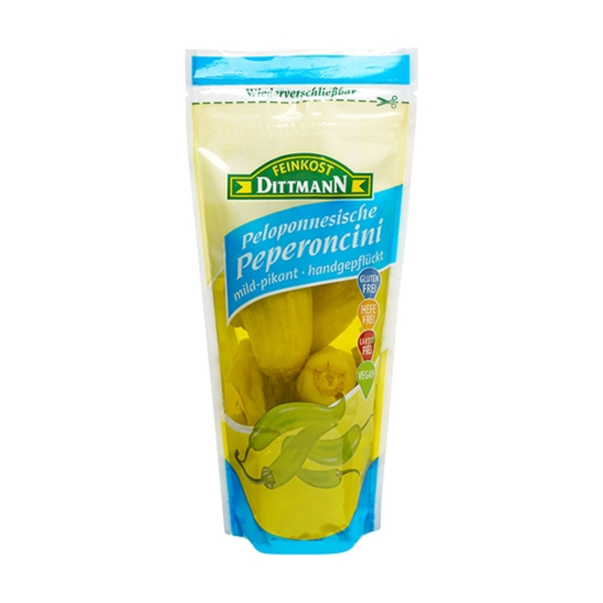 Feinkost Dittmann Peloponnesische Pepperoncini 125g