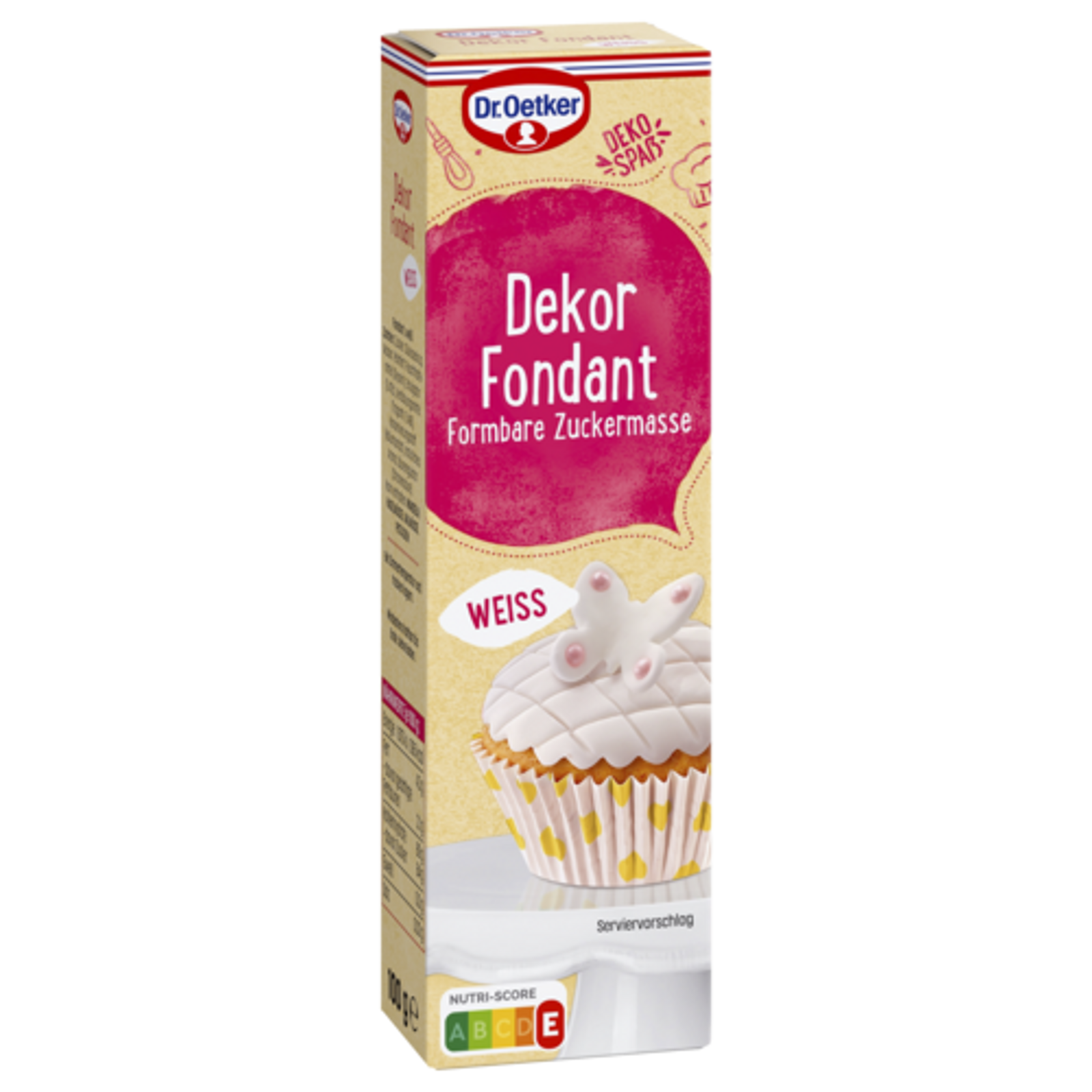 Dr.Oetker Dekor Fondant Weiß 100g