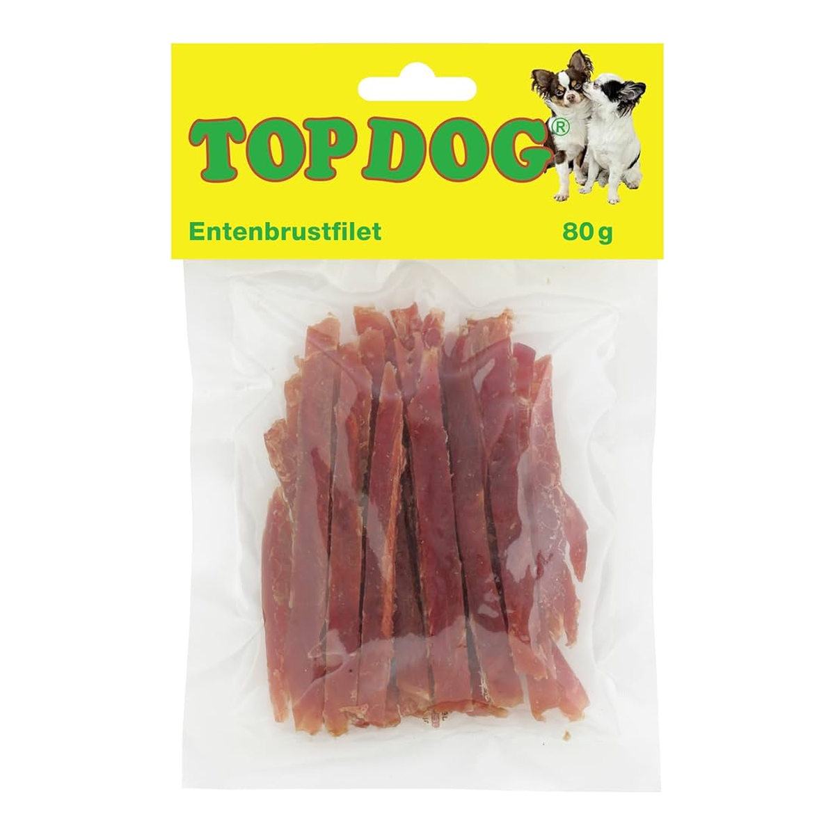 Top Dog Entenbrustfilet in Streifen 80g