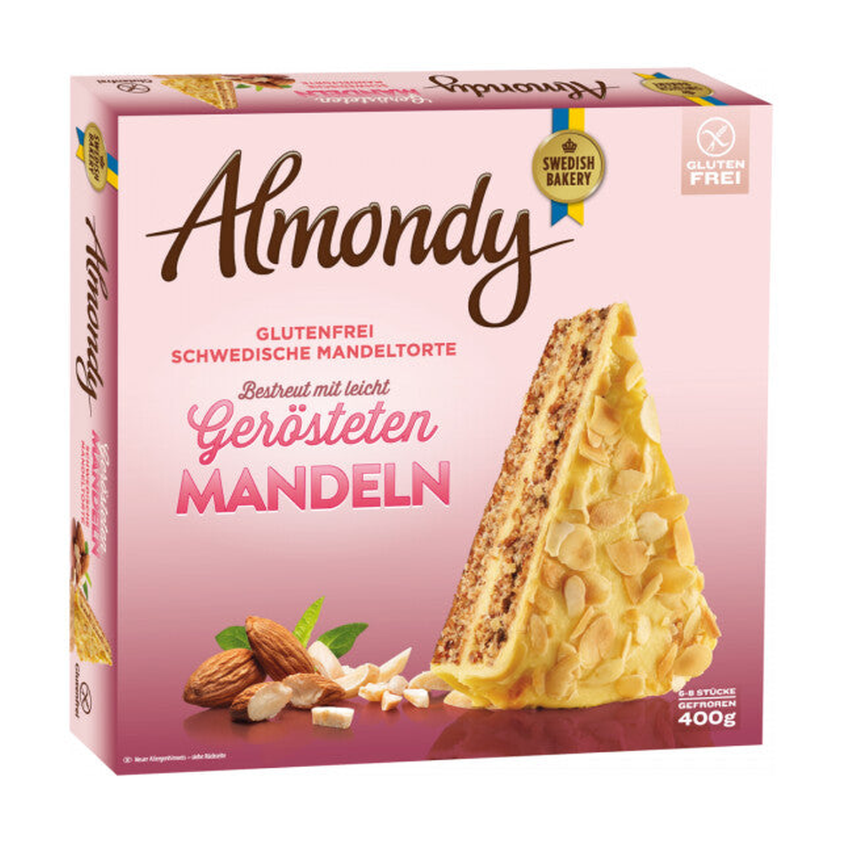 Almondy Schwedische Mandeltorte 400g