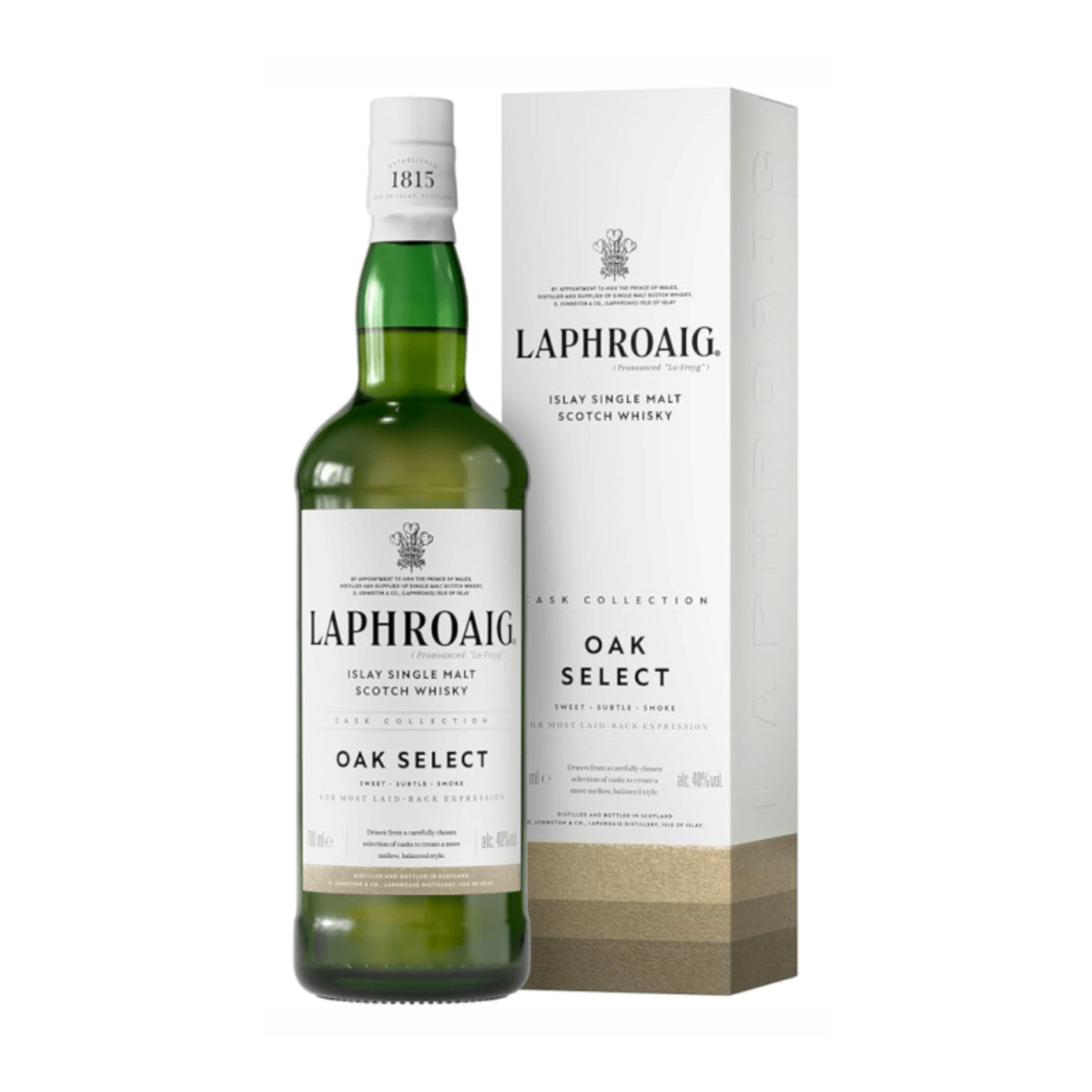 Laphroaig Oak Select Islay Single Malt GP 40% 0,7l