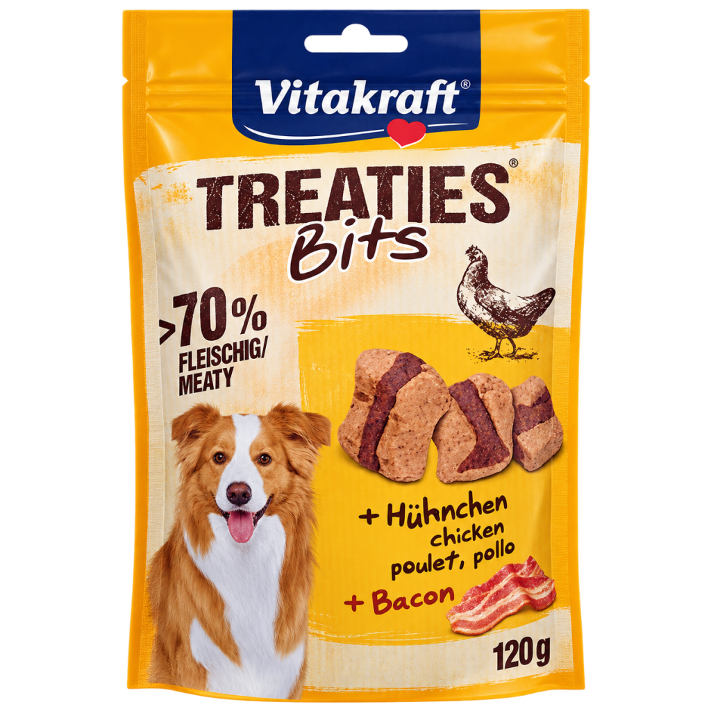 Vitakraft Treaties Bits Hühnchen Bacon 120g