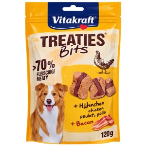 Vitakraft Treaties Bits Hühnchen Bacon 120g