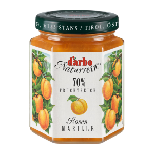 Darbo Naturrein Fruchtreich Rosenmarille 200g