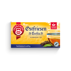 Teekanne Ostfriesen Teefix Rainforest Alliance 20ST 30g