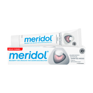 meridol Zahncreme sanftes weiß 75ml