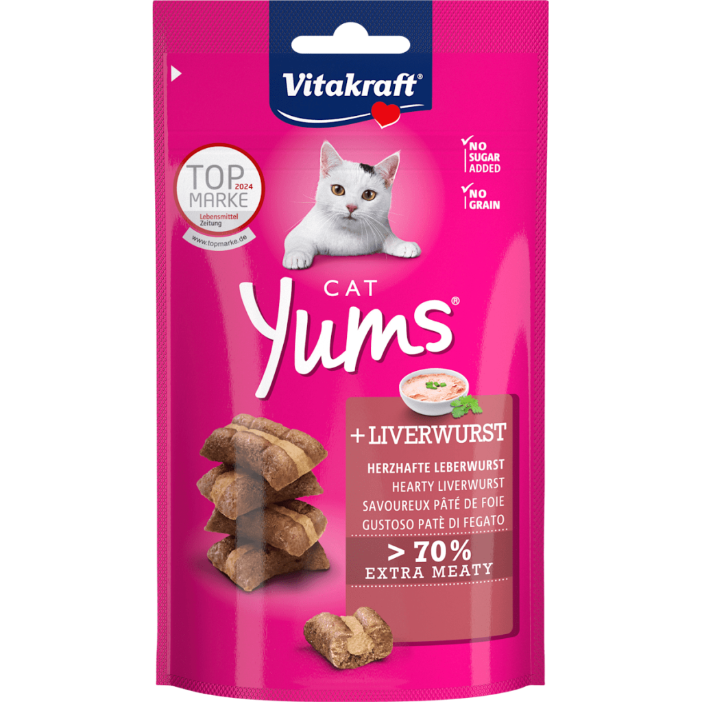 Vitakraft Cat Yums Leberwurst 40g