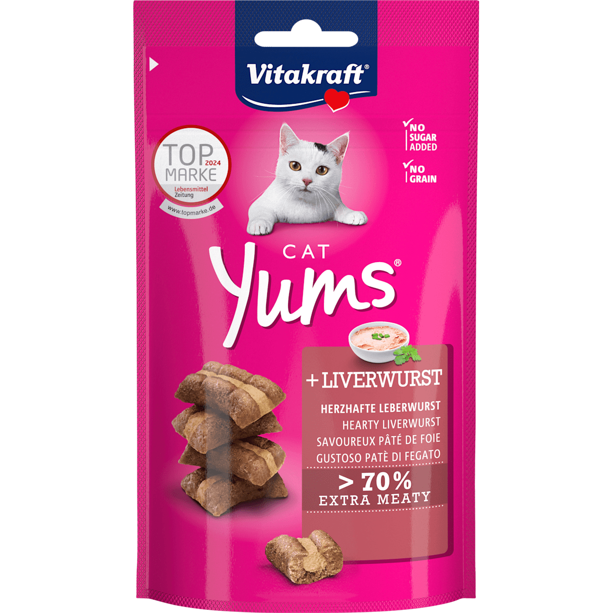 Vitakraft Cat Yums Leberwurst 40g