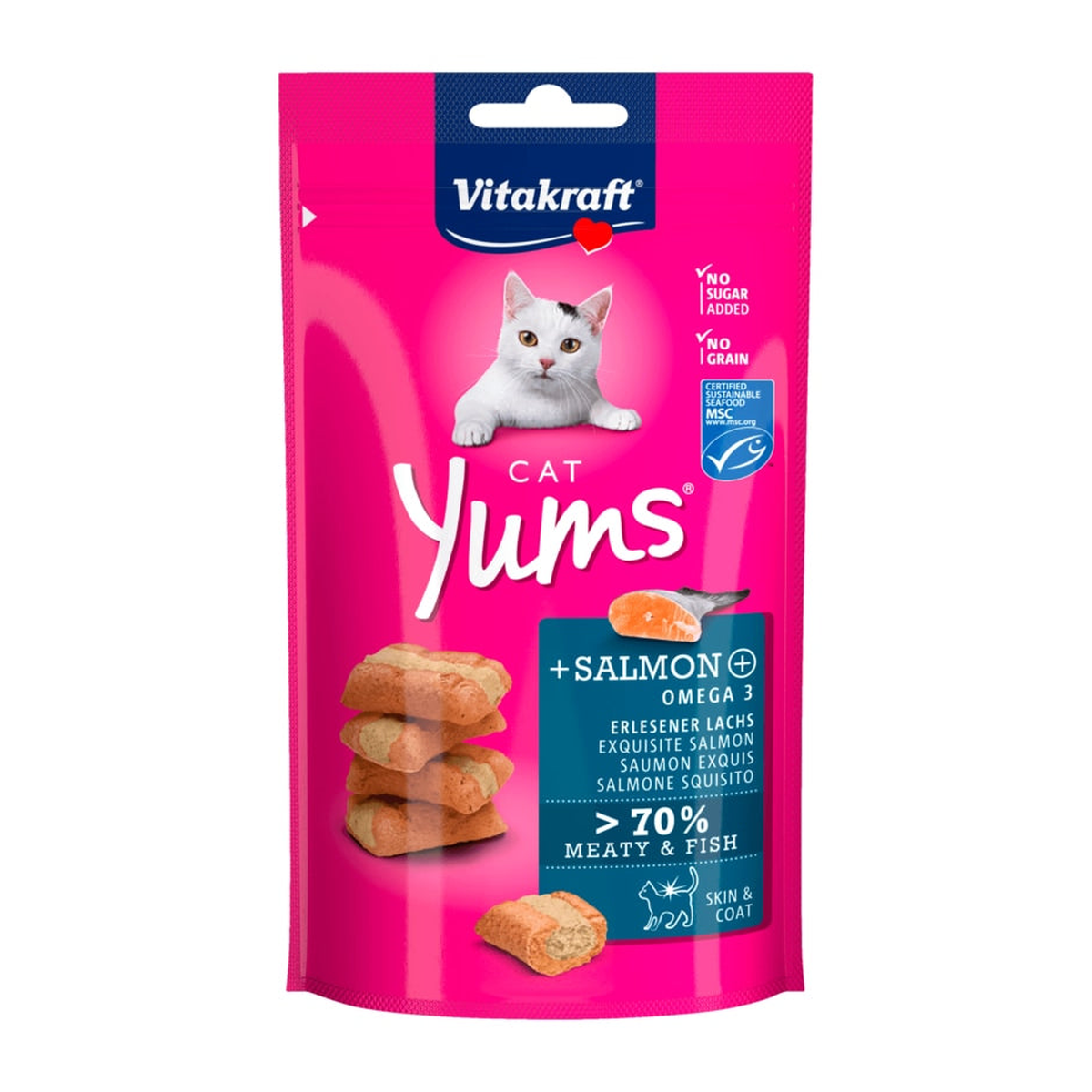MSC Vitakraft Cat Yums Lachs 40g