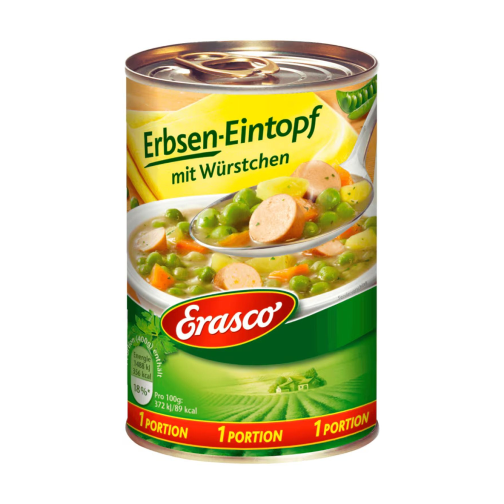 Erasco Erbseneintopf mit Würstchen 400g