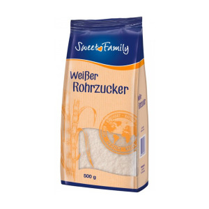 Sweet Family Nordzucker Weißer Rohrzucker 500g