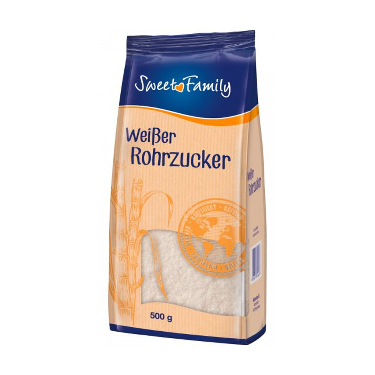 Sweet Family Nordzucker Weißer Rohrzucker 500g