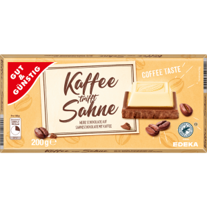 GUT&GÜNSTIG Шоколад кофе сливки 200g