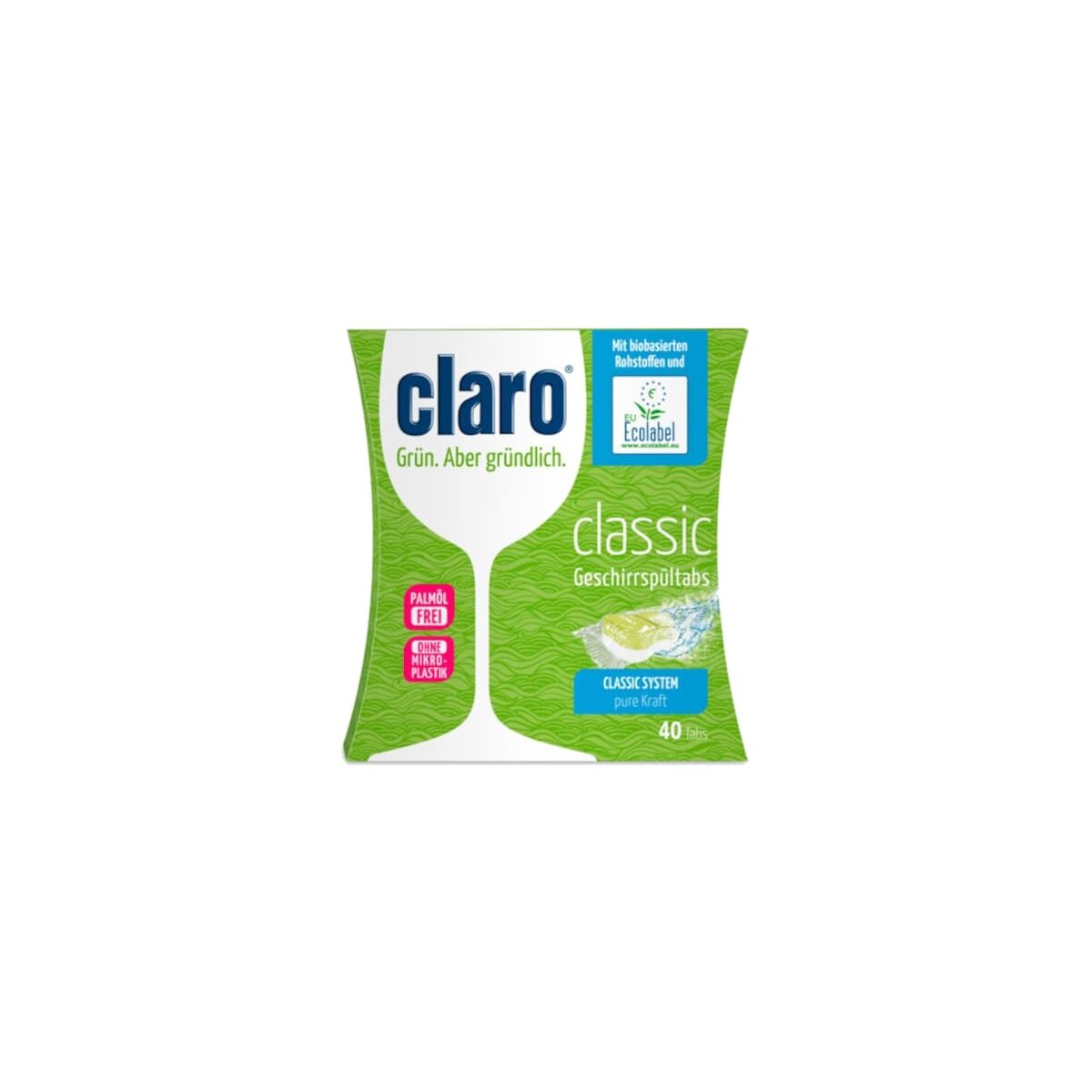 Claro Classic Öko Tabs 40WL 640g