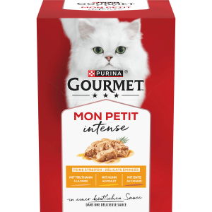 Gourmet Mon Petit Geflügel Katzennassnahrung 6x50g