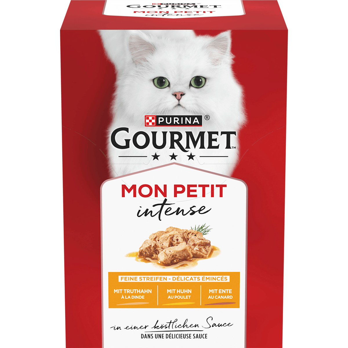 Gourmet Mon Petit Geflügel Katzennassnahrung 6x50g