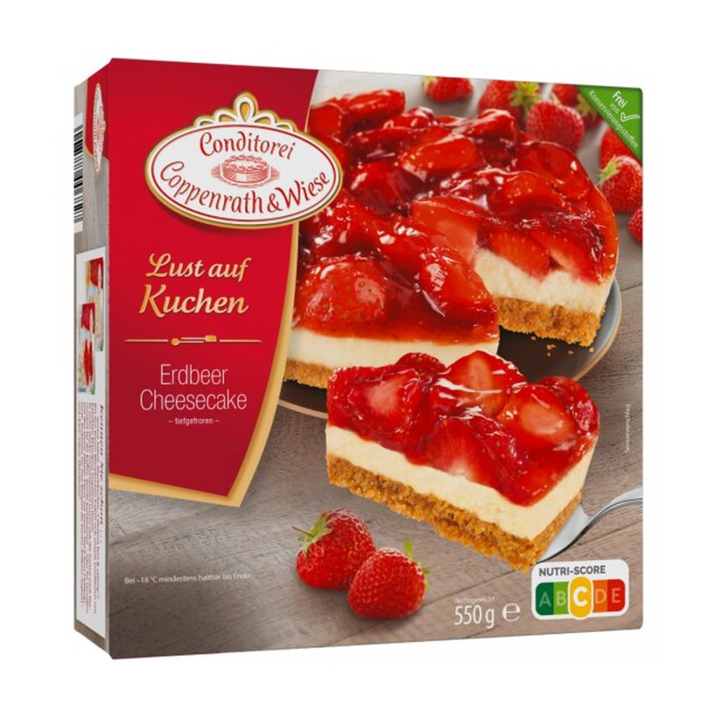 Coppenrath&Wiese Erdbeer Frischkäse Kuchen 550g