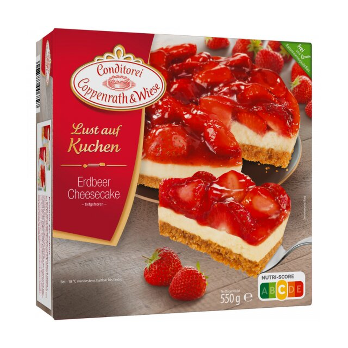 Coppenrath&Wiese Erdbeer Frischkäse Kuchen 550g
