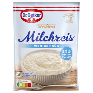 Dr.Oetker молочный рис меньше сладкий, 500ml 112g