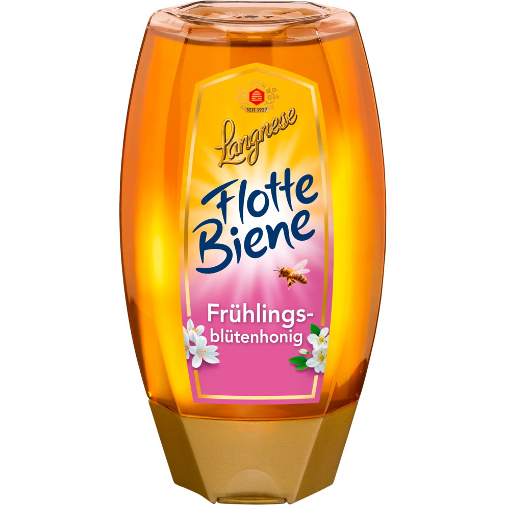 Langnese Flotte Biene Frühlings-Blütenhonig 250g