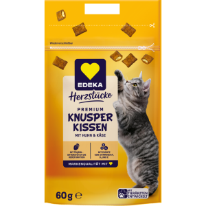 EDEKA Herzstücke gefüllte Knusperkissen Geflügel&Käse 60g