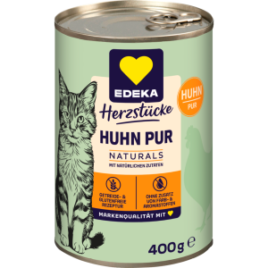 EDEKA Naturals Monoprotein Huhn für Katzen 400g