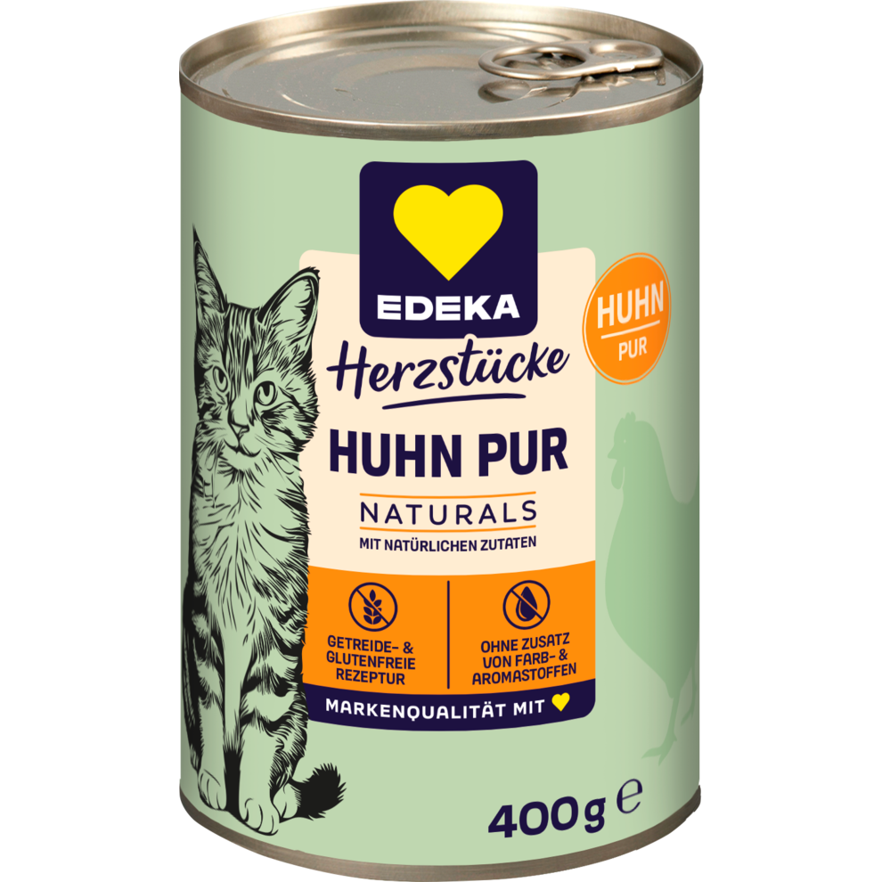 EDEKA Naturals Monoprotein Huhn für Katzen 400g