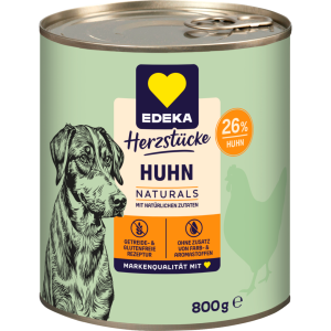 EDEKA Herzstücke Naturals Huhn für Hunde 800g