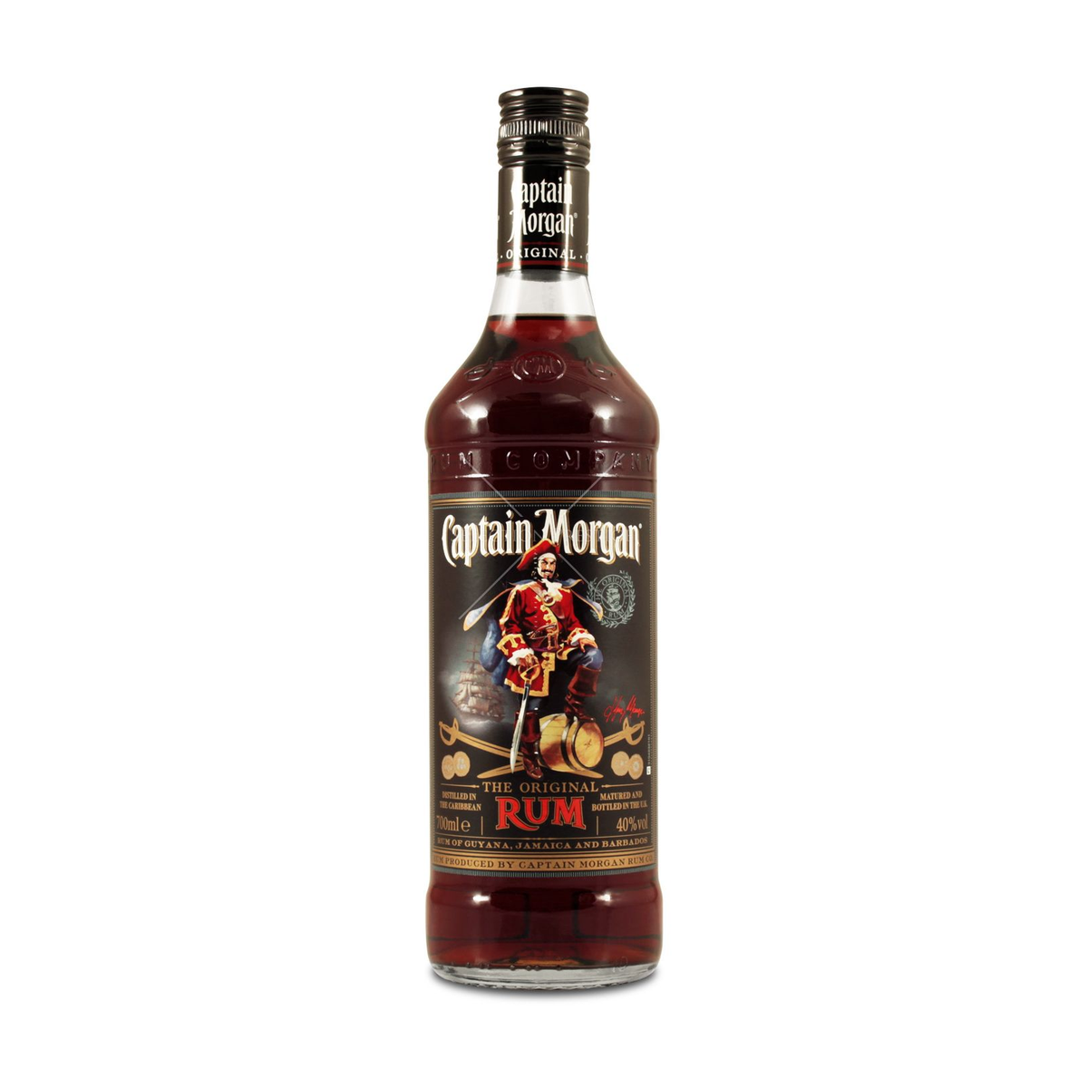 Captain Morgan Black Jamaica Rum 40% 0,7l