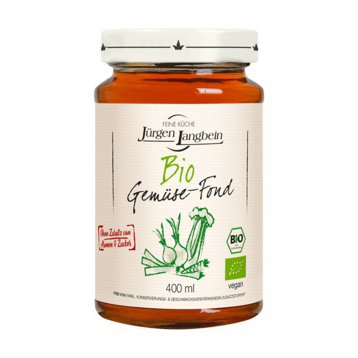 Bio Jürgen Langbein Gemüse-Fond 400ml